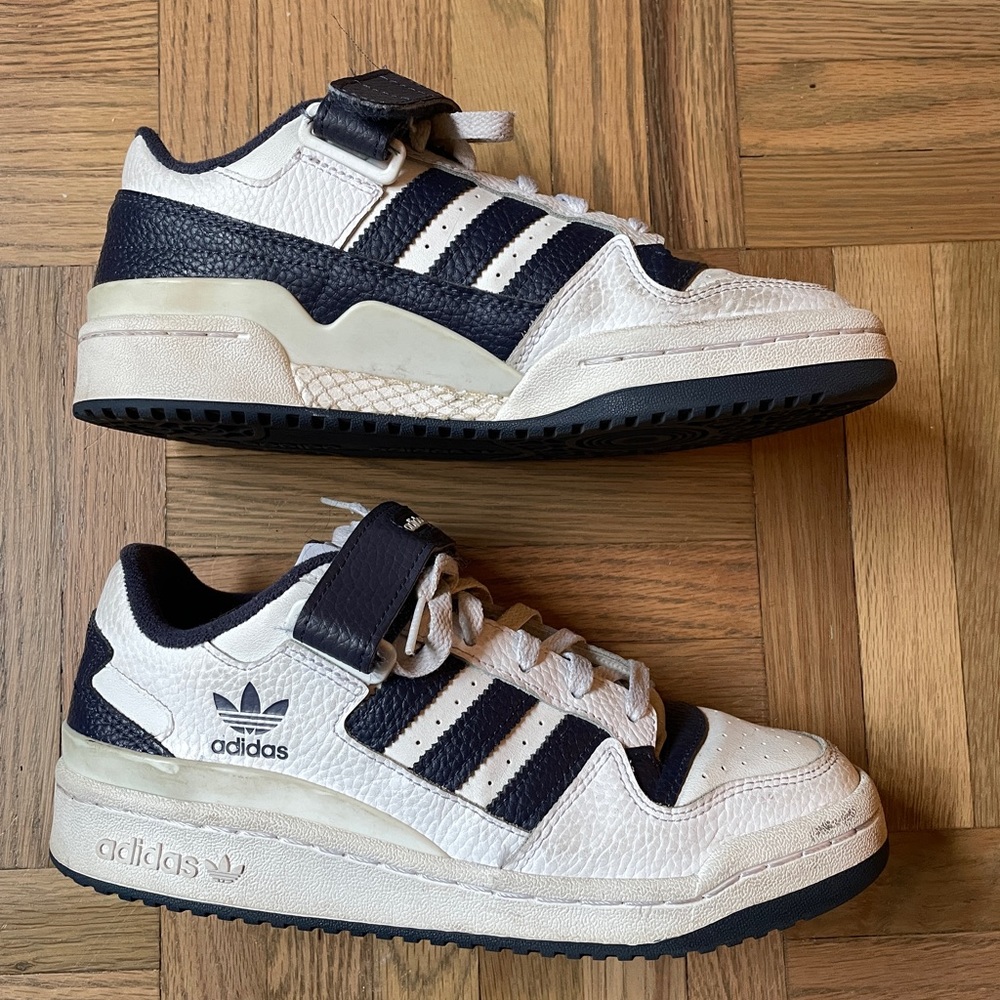 Adidas Forum 84 Low Sneakers (Navy) Size 7 US Women